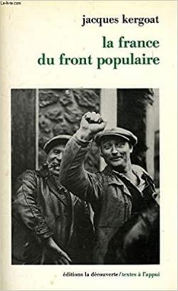 La France du Front populaire par Jacques Kergoat