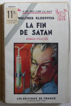 La fin de Satan par Walther Kloepffer