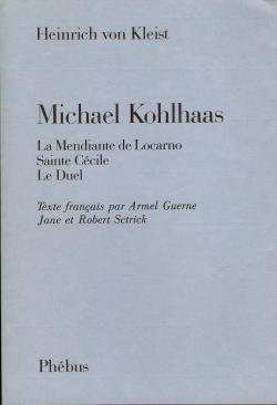 La mendiante de Locarno - Le duel par Heinrich von Kleist