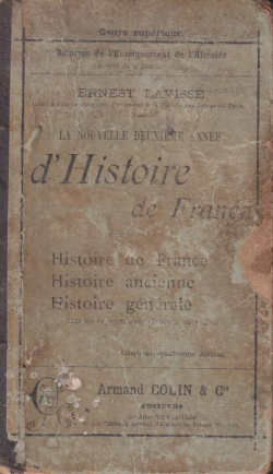 La nouvelle 2e anne d'Histoire de France : Histoire de France ; Histoire ancienne ; Histoire gnrale par Ernest Lavisse