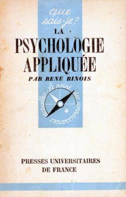 La psychologie applique par Ren Binois