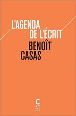 L'agenda de l'crit par Benot Casas