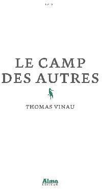 Le camp des autres par Thomas Vinau