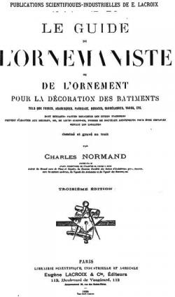 Le guide de l'ornemaniste par Charles Normand