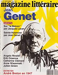 Le Magazine Littraire, n313 : Jean Genet par  Le magazine littraire