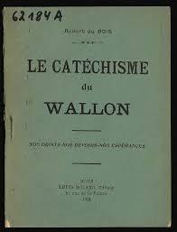 Le catchisme du Wallon par Albert du Bois