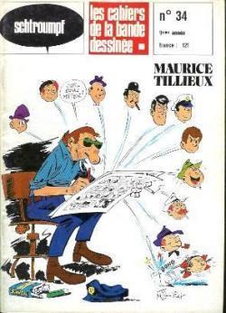 Les cahiers de la bande dessine, n34 - Maurice Tillieux par Revue Les Cahiers de la BD