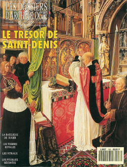 Les dossiers d'archologie, n158 : Le trsor de Saint-Denis par Revue Dossiers d`archologie
