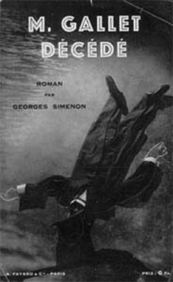 Monsieur Gallet, dcd par Georges Simenon