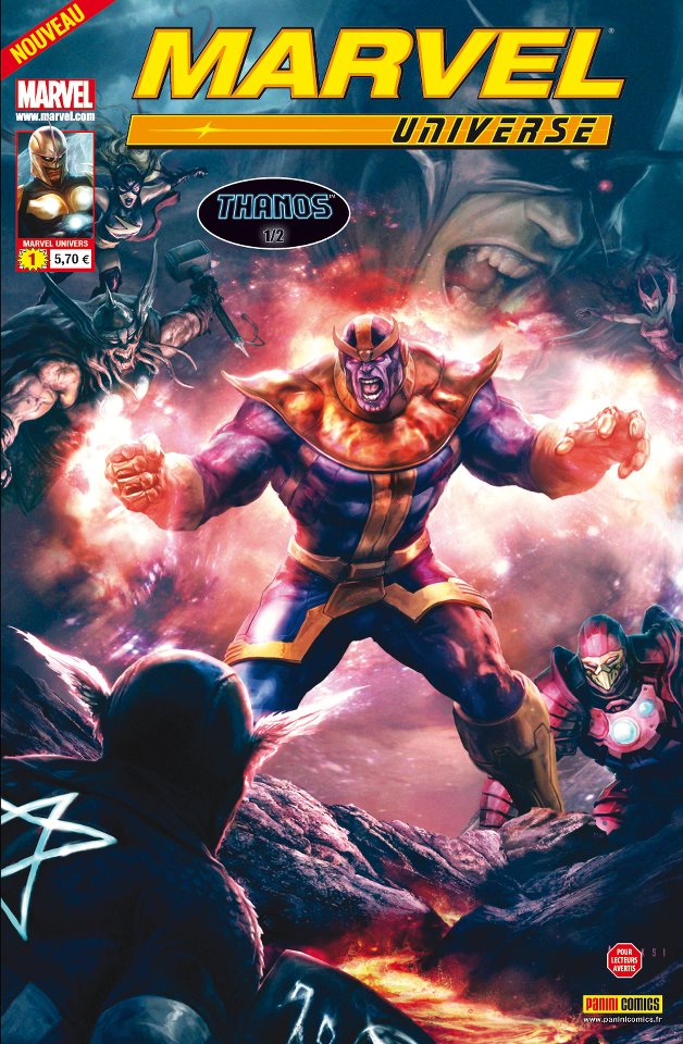 Marvel Universe (v2) n1 - Thanos 1/2 par Dan Abnett