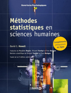 Mthodes statistiques en sciences humaines par David C Howell