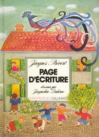 Page d'criture par Jacques Prvert