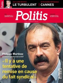 Politis [n 1405, mai/juin 2016] Philippe Martinez par  Politis