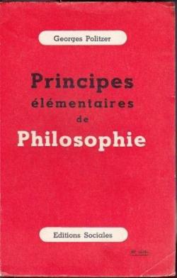 Principes lmentaires de philosophie par Georges Politzer