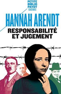 Responsabilit et jugement par Hannah Arendt