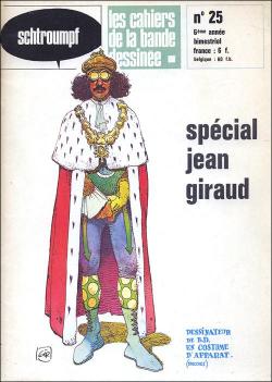 Les cahiers de la bande dessine, n25- Spcial Jean Giraud par Revue Les Cahiers de la BD