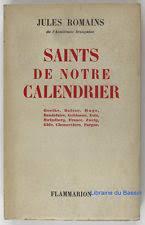 Saints de notre calendrier par Jules Romains