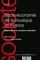 Socio-conomie de la musique en France : Diagnostic d'un systme vulnrable par Mario d' Angelo