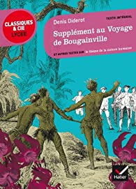 Supplment au Voyage de Bougainville et autres textes sur le thme de la nature humaine par Denis Diderot