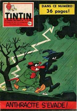 Tintin n 521 - Anthracite s'vade - par Revue Tintin