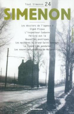 Tout Simenon, tome 24 par Georges Simenon