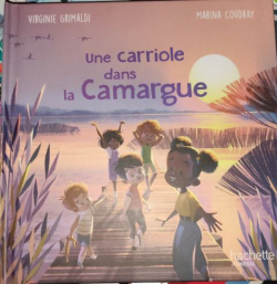 Une carriole dans la Camargue par Virginie Grimaldi