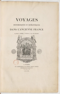Voyages pittoresques et romantiques dans l'ancienne France - Auvergne par Isidore Taylor