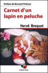 Carnet d'un lapin en peluche par Herv Broquet