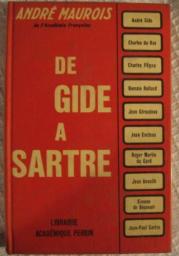 De Gide  Sartre par Andr Maurois