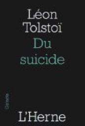 Du suicide par Lon Tolsto