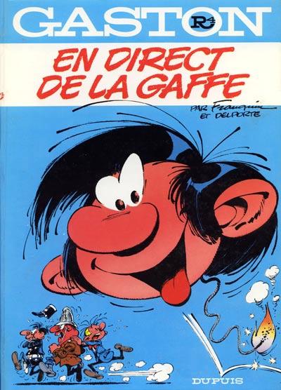 Gaston (2005), tome 4 : En direct de la gaffe par Andr Franquin