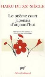 Haiku du XXe sicle : Le pome court japonais d'aujourd'hui par Corinne Atlan