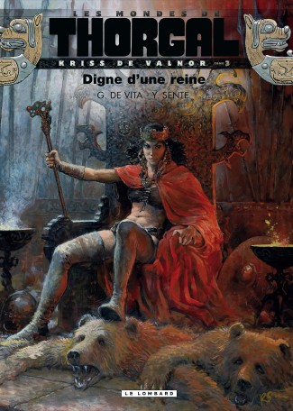 Les Mondes de Thorgal - Kriss de Valnor, tome 3 : Digne d'une reine par Giulio De Vita