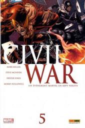 Civil War tome 5 par Mark Millar