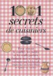 1001 Secrets de cuisiniers par Pascale Paolini