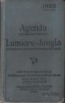 Agenda Lumire-Jougla, 1922 par Etablissement Jougla