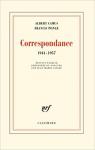 Correspondance (1941-1957) : Albert Camus / Francis Ponge par Ponge