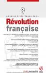 Annales historiques de la Rvolution franaise, n400 par Annales historiques de la Rvolution franaise