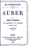 Auber, Les Contemporains par Mirecourt
