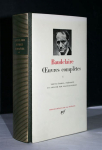 Baudelaire - uvres compltes par Le Dantec