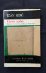 Joan Miro : Carnets catalans par Picon