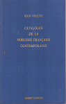 Catalogue de la noblesse franaise contemporaine par 
