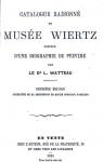 Catalogue raisonn du Muse Wiertz par Watteau