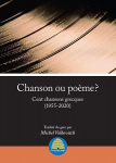 Chanson ou pome ? Cent chansons grecques (1955-2020) par Volkovitch