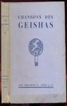 Chansons des Geishas par Steinilber-Oberlin