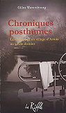 Chroniques Posthumes par Warembourg