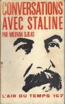 Conversations avec Staline par Djilas