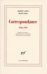 Correspondance (1946-1959) : Albert Camus / Ren Char par Char