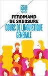 Cours de linguistique gnrale par Ferdinand de Saussure