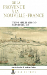 De la Provence  la Nouvelle-France : Etienne Verrier (1683-1747) par Chabre